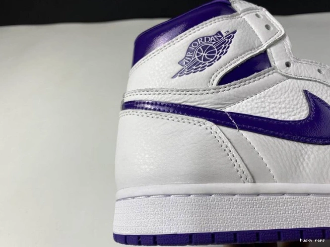 Rep Husky AIR JORDAN COURT RETRO HIGH CD0461-151 1 PURPLE 0711